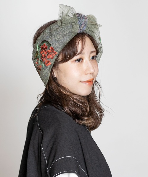 CA4LA（カシラ）の「FLOWER BED（ヘアバンド）」 - WEAR