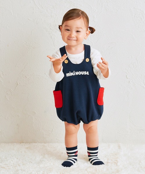 WEB限定】ロンパース（ロンパース）｜MIKI HOUSE（ミキハウス）の