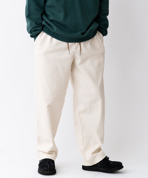 10ozストレッチデニム・カツラギツータックパンツ | ジムマスター（gym