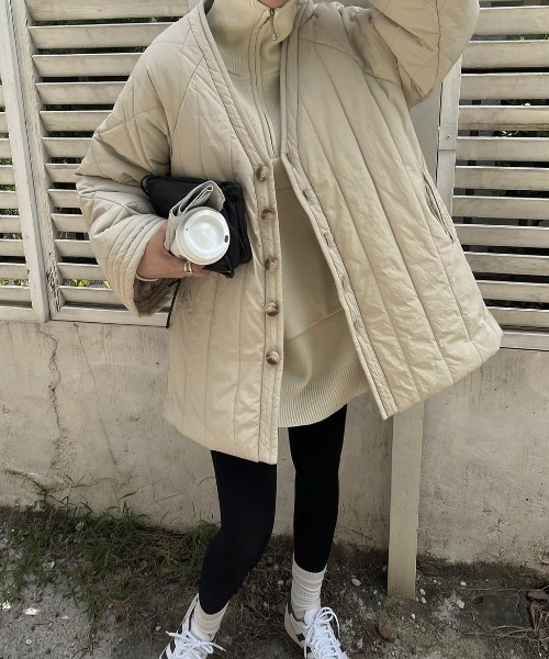 WILLFULLY（ウィルフリー）の「reversible vest combination panel