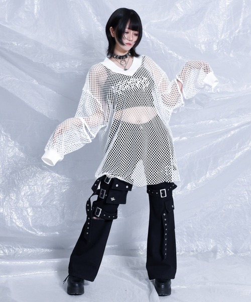 REFLEM（レフレム）の「『REFLEM/レフレム』ベルティッドフレアパンツ