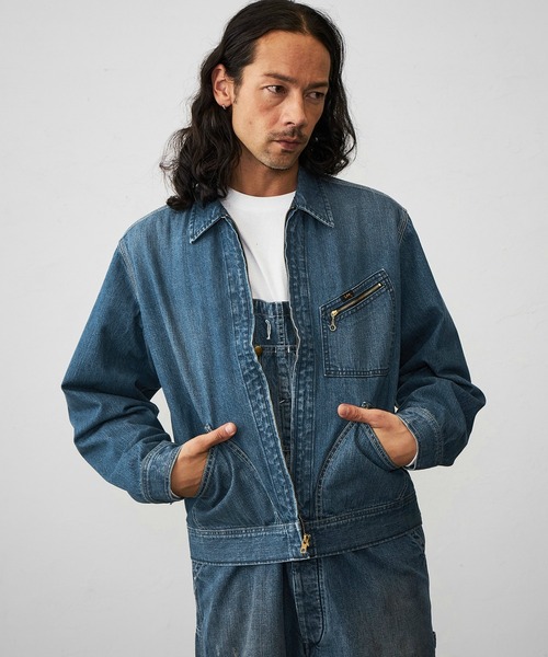 Lee/リー 91B ZIP-UPデニムブルゾン/デニムジャケット/デニム
