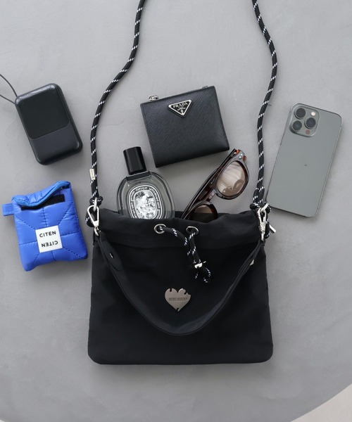 Remember.（リメンバー）の「2wayショルダー巾着バッグ（ショルダー