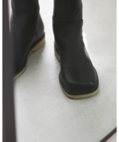 TODAYFUL（トゥデイフル）の「バッグジップロングブーツ（ブーツ