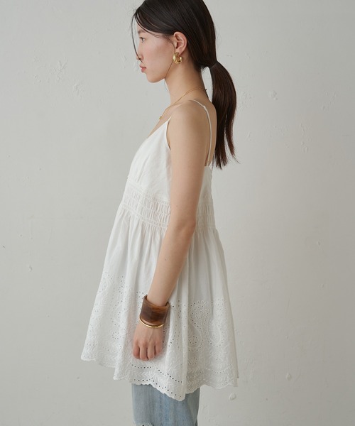 LOUNGEDRESS（ラウンジドレス）の「レースキャミブラウス
