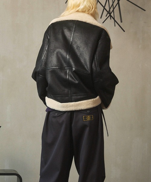 MAISON SPECIAL（メゾンスペシャル）の「《UNISEX》B-3 Fake Mouton