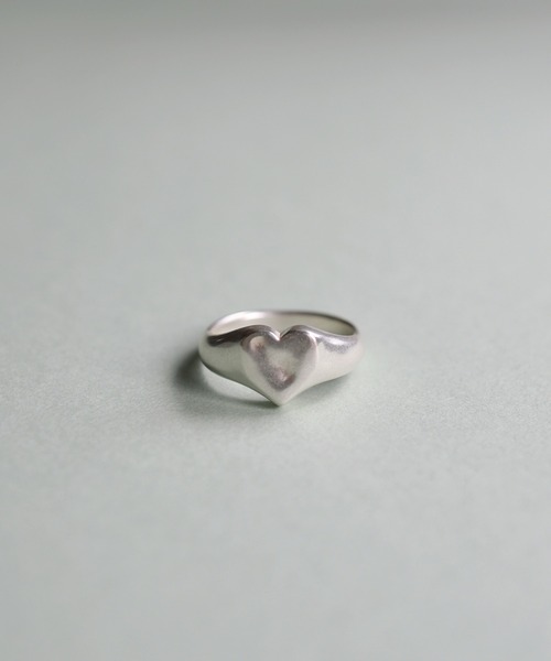 SILVER925 ハートシグネットリング（リング）｜TEN.（テン）の