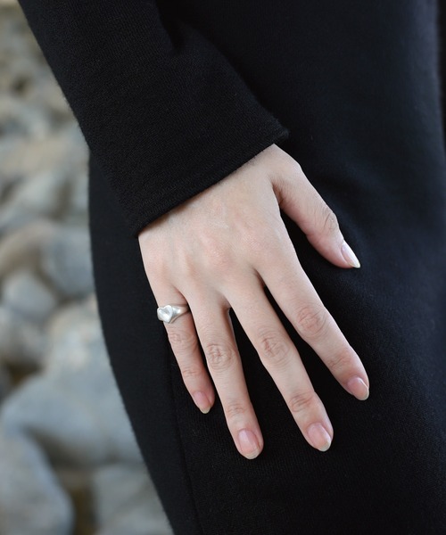 TEN.（テン）の「SILVER925 ハートシグネットリング（リング）」 - WEAR