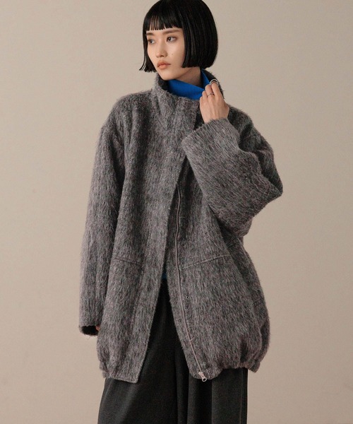 LOWRYS FARM（ローリーズファーム）の「シャギースタンドコート 570783