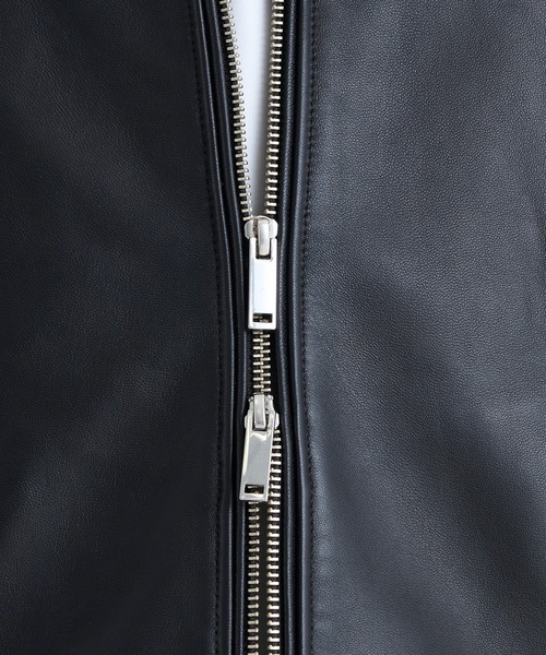 STUDIOUS（ステュディオス）の「ラムレザーシングルライダース