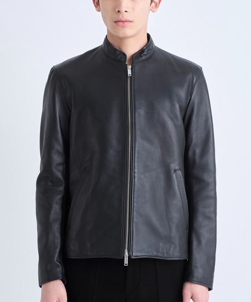 STUDIOUS（ステュディオス）の「ラムレザーシングルライダース