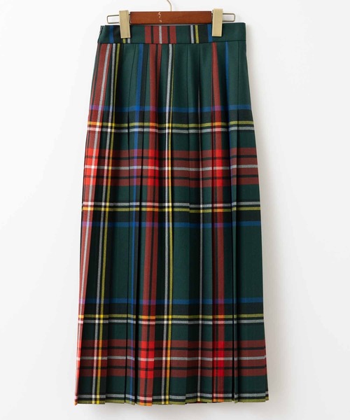 ONeil of Dublin オールプリーツ ウールロングスカート 83cm（スカート