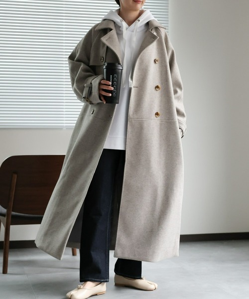 sakishimatokyo（サキシマトーキョー）の「フェイクウールトレンチ