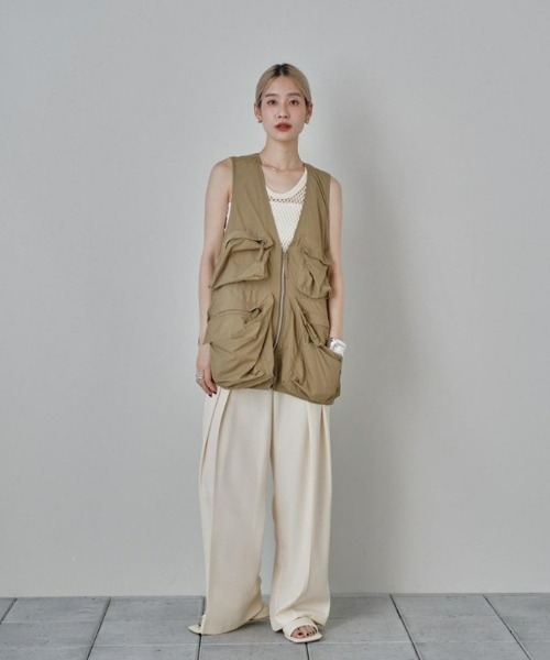 TODAYFUL（トゥデイフル）の「ナイロンポケットベスト（ベスト）」 - WEAR