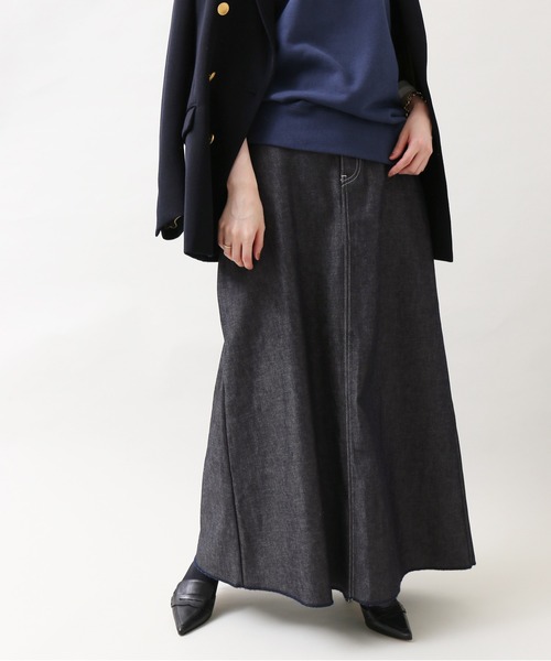 UNION LAUNCH ユニオンランチ UNION LAUNCH 切替デニムスカート