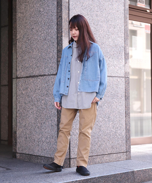 D.M.G. / ディーエムジー] 7ozデニム プリズナーデニムジャケット