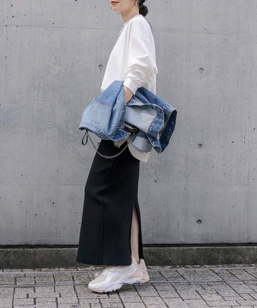 RIVE DROITE（リヴドロワ）の「カットジョーゼットプルオーバー（T