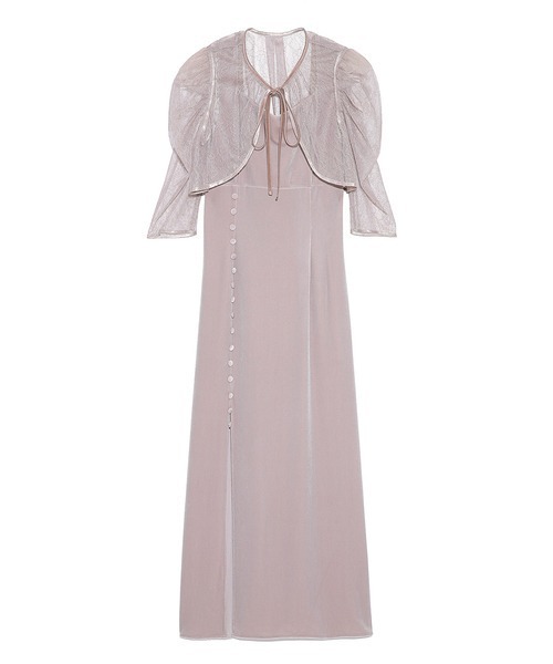 SNIDEL（スナイデル）の「レースボレロレイヤードタイトスリット