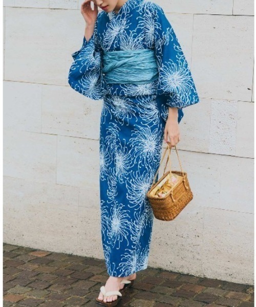 IEDIT 着付けいらずでさっと着られる 大人の粋な二部式セパレート