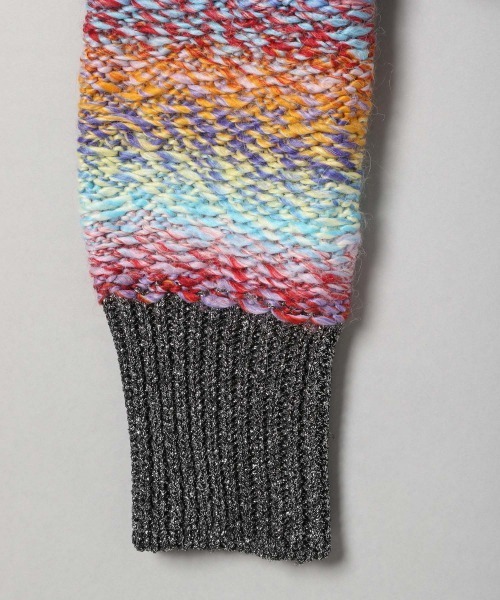 JEANASIS（ジーナシス）の「3Gカラフルジャガードレトロクルー