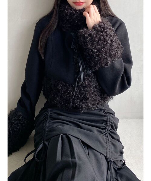 RESEXXY（リゼクシー）の「ポイントフェイクファーブルゾン（ブルゾン