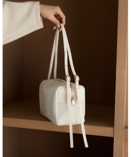 ダブルベルトボストンバッグ【No.8】（ショルダーバッグ）｜nunela