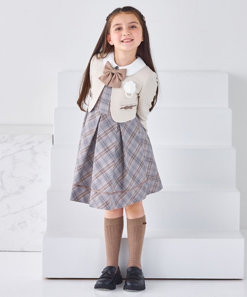 格子柄アンサンブル（スーツセット）｜CHOPIN（ショパン）の