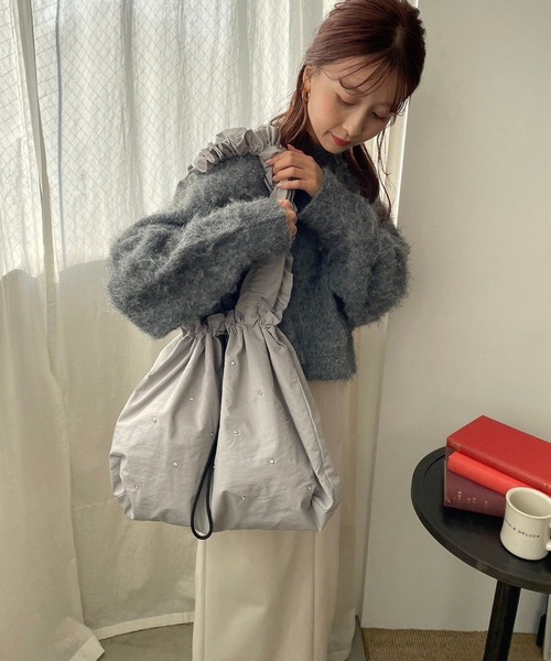 LOWRYS FARM（ローリーズファーム）の「スタッズフリルトート 979348