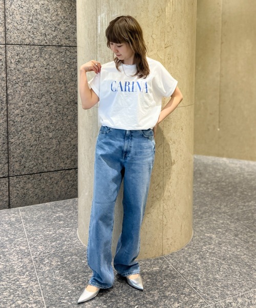 RED CARD/レッドカード】別注Dakota ルーズストレートデニム（デニム