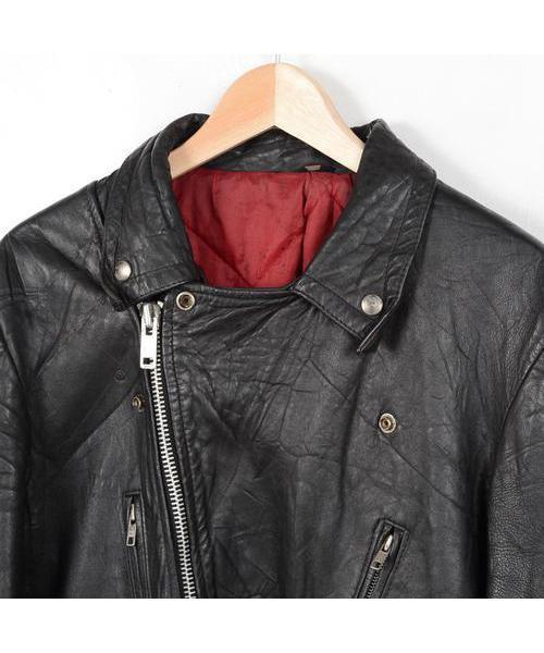 ブランド古着】ロンジャン ダブルライダースジャケット（ライダース