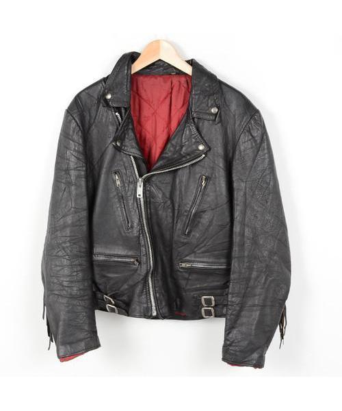 ブランド古着】ロンジャン ダブルライダースジャケット（ライダース