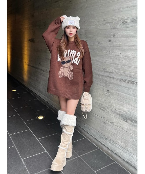 Danimalベアニットプルオーバー（ニット/セーター）｜Darich