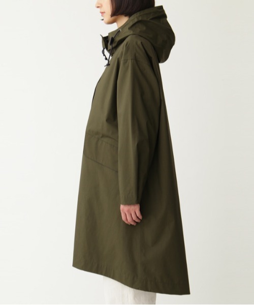 MHL.（エムエイチエル）の「COTTON LINEN COATING（モッズコート