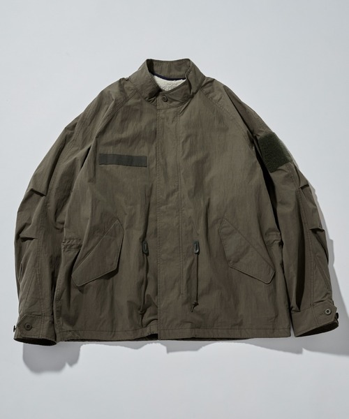 retock's】ビッグシルエット 3WAYショートスタンドM65ミリタリーモッズ