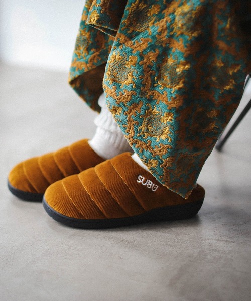 SUBU（スブ）の「SUBU × bPr BEAMS / 別注 コーデュロイ サンダル 2022