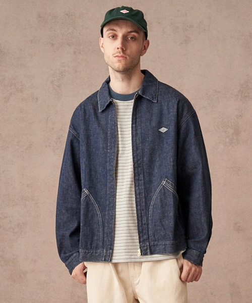 DANTON（ダントン）の「DANTON | デニム フルジップブルゾン MEN
