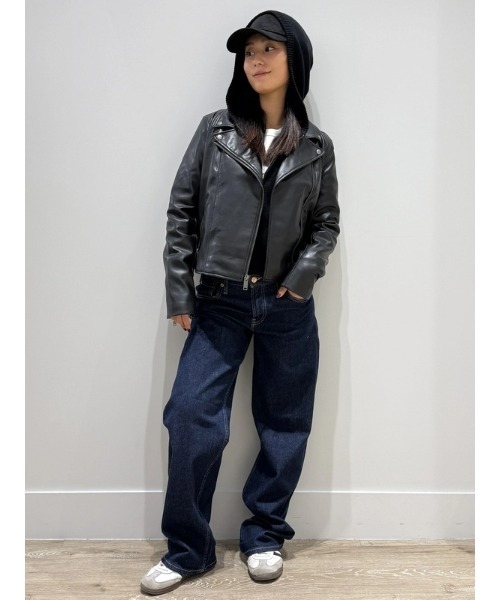 セール】ヴィーガンレザー ライダースジャケット（ライダース