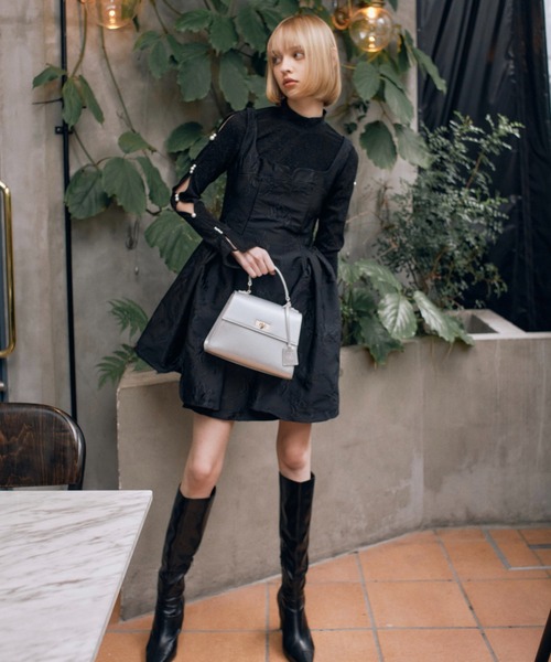 EIMY ISTOIRE（エイミーイストワール）の「ジャガードフラワーミニ