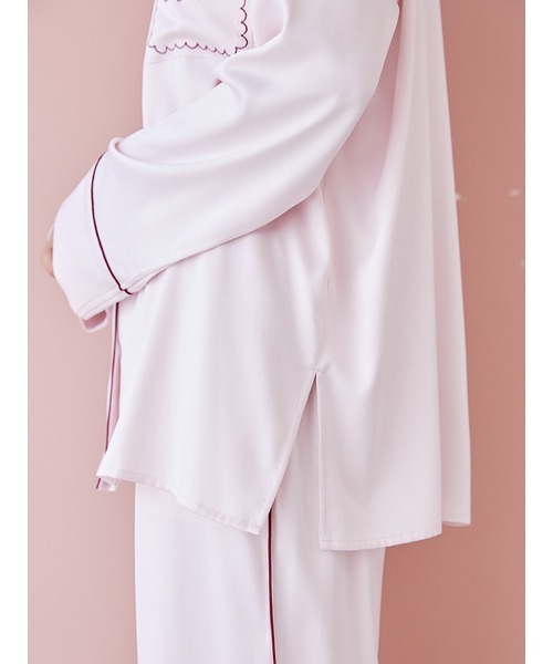 gelato pique（ジェラートピケ）の「【HOLIDAY】パイピングサテン