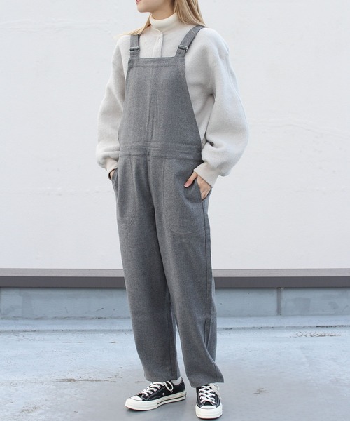 DANTON（ダントン）の「DANTON /ダントン ウールサロペットパンツ WOOL