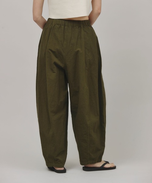 Curensology(カレンソロジー)/コットンリネンドロストパンツ（その他