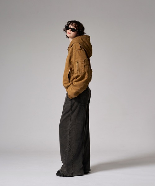 ANDER HUNK（アンダーハンク）の「Short Duck Hood Jacket/ショート