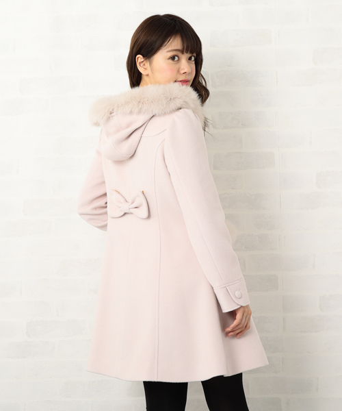 LODISPOTTO（ロディスポット）の「sweetダッフルポケットファーコート