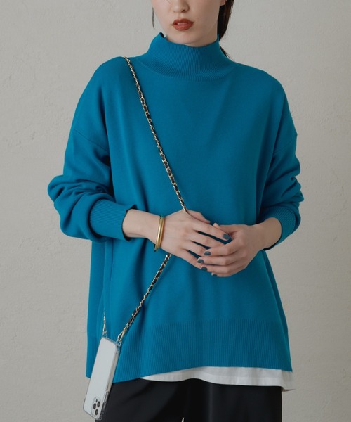 LOUNGEDRESS（ラウンジドレス）の「ハイネック総針ニット（ニット