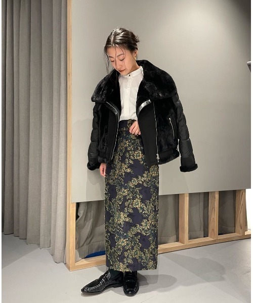 ファーコンビライダースダウン（ブルゾン）｜LOVELESS（ラブレス）の