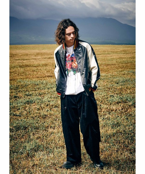 glamb（グラム）の「Synth Leather Ska Jumper / シンセレザースカ