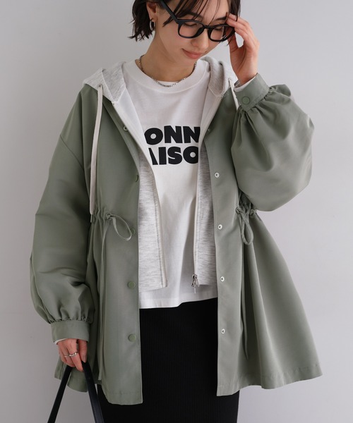 セール】2wayケープカラーマウンテンパーカー（マウンテンパーカー