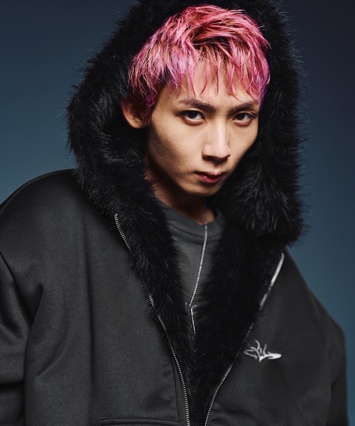 MSG（エムエスジー）の「ファーリバーシブルフードジャケット【UNISEX