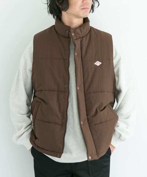 DANTON（ダントン）｜ダウンベスト（ブラウン系）一覧 - WEAR