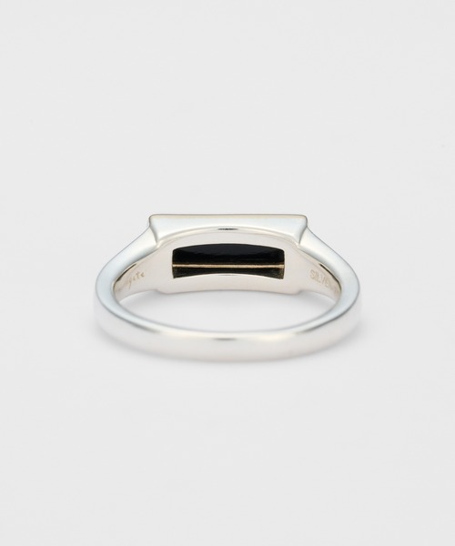 シルバー／K10カルセドニーピンキーリング（リング）｜agete（アガット